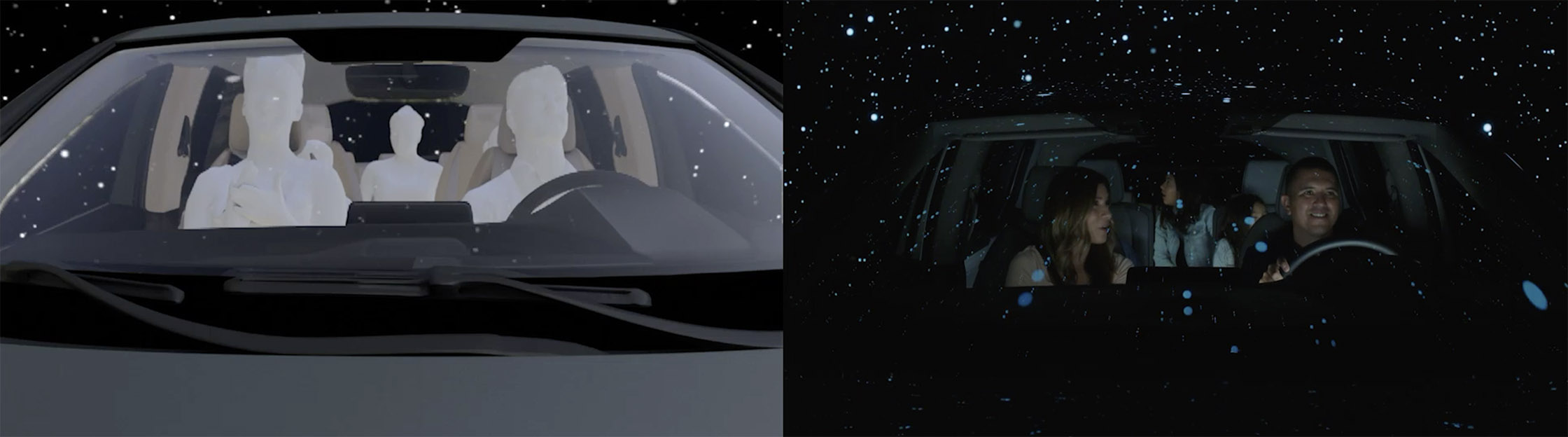 Honda Odyssey previs and matching live-action frame